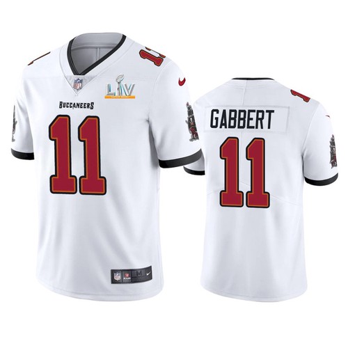 Men's Tampa Bay Buccaneers #11 Blaine Gabbert White NFL 2021 Super Bowl LV Limited Stitched Jersey Men's Tampa Bay Buccaneers #11 Blaine Gabbert White NFL 2021 Super Bowl LV Limited Stitched Jersey